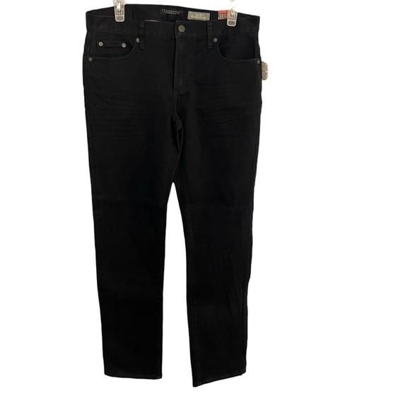 Aeropostale Black Slim Straight Jeans - Picture 1 of 10